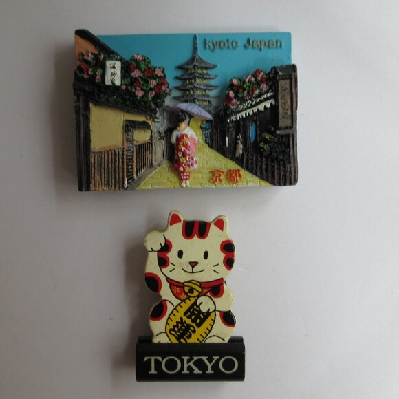 12 Refrigerator Magnets Asia Thailand Phuket Korea Japan Goa Aspara Vietnam - Picture 8 of 16